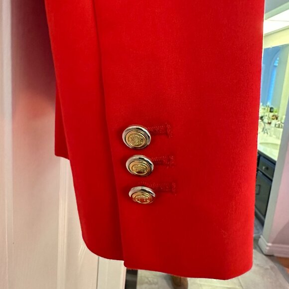 ZARA Basic Blazer SIze XL Red - Picture 2 of 2
